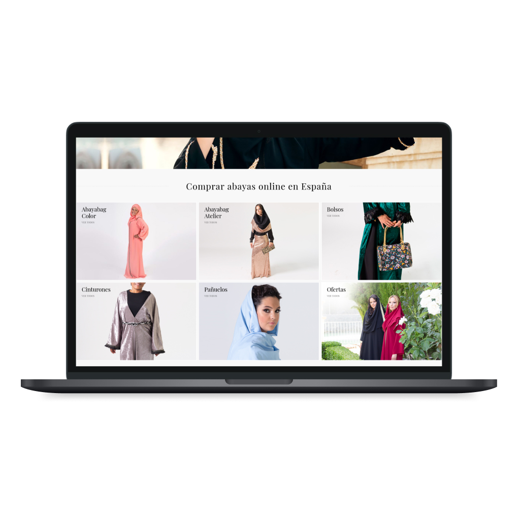 Creación de tienda online especializada en Abayas