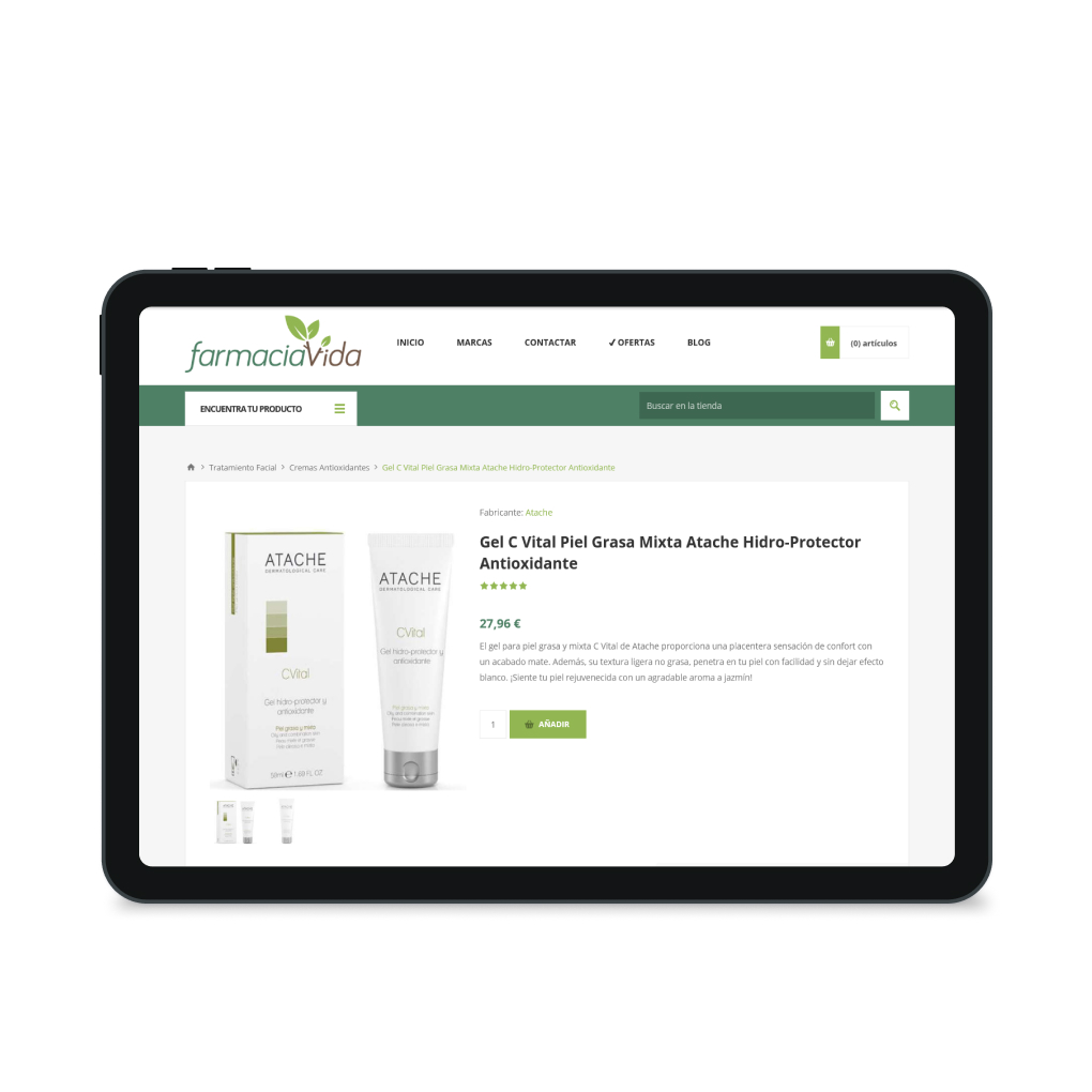 Farmaciavida desarrollado por Digital Nature