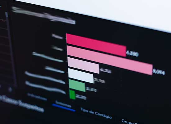 Gráficos de barras mostrando los resultados positivos de tener un buen diseño web, resaltando el impacto en métricas clave.
