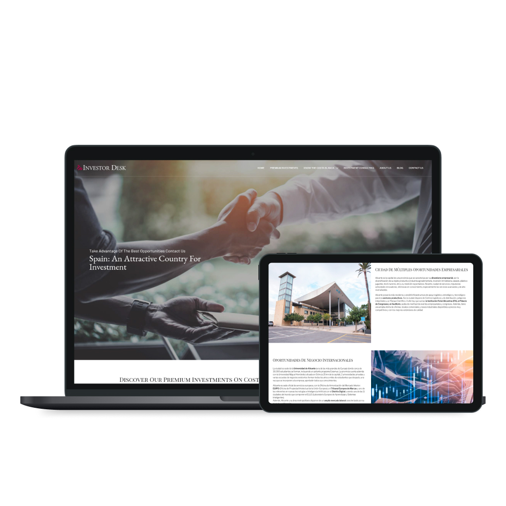 Diseño de blog inmobiliario