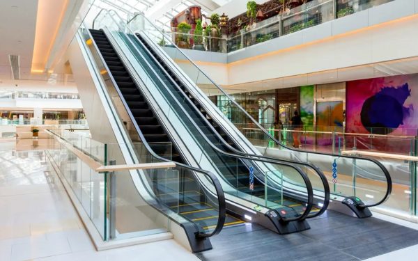 escaleras mecanicas publicidad en escaleras mecánicas para centros comerciales